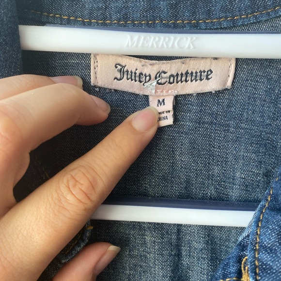 Juicy Couture denim shirt - Picture 3 of 3